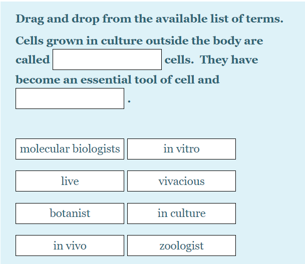 Solved Drag and drop from the available list of terms. A | Chegg.com