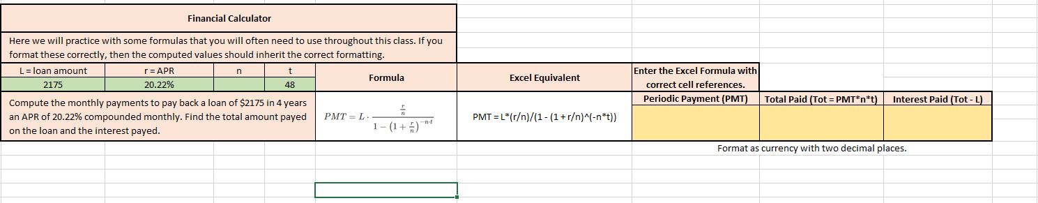Solved Format as currency with two decimal places. | Chegg.com