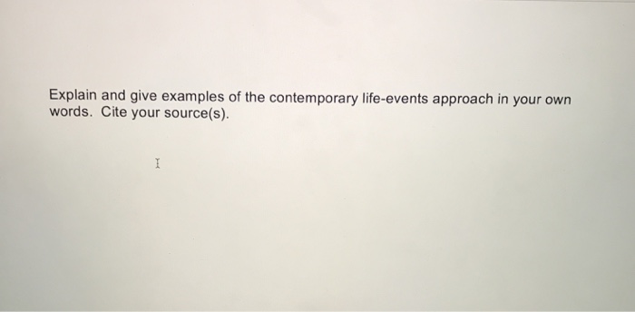 Solved Explain and give examples of the contemporary | Chegg.com