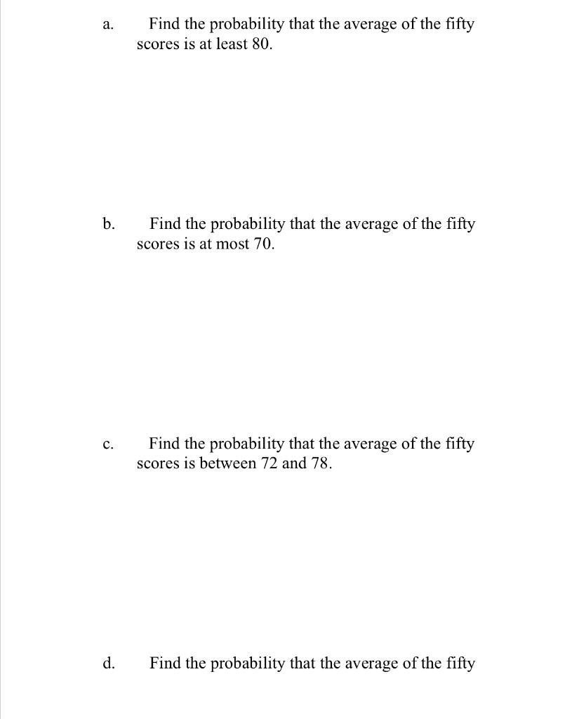 Solved 8. The average score for a water safety instructor
