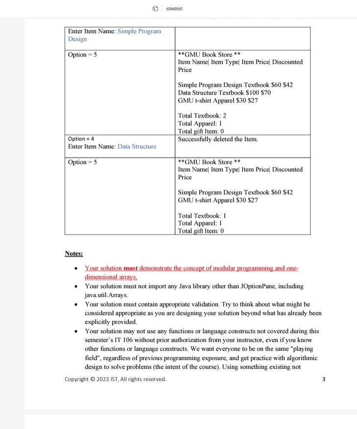 Solved Scenario You are asked to write a program for a | Chegg.com