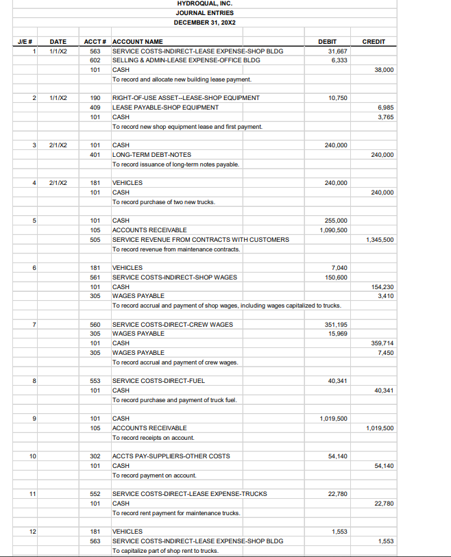 Prepare a corrected statement of income. Year 2 | Chegg.com