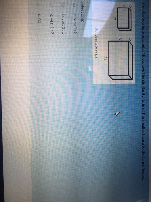 Solved Are the two figures similar? If so, give the | Chegg.com