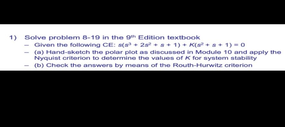 Solved 1) Solve problem 8-19 in the 9th Edition textbook - | Chegg.com