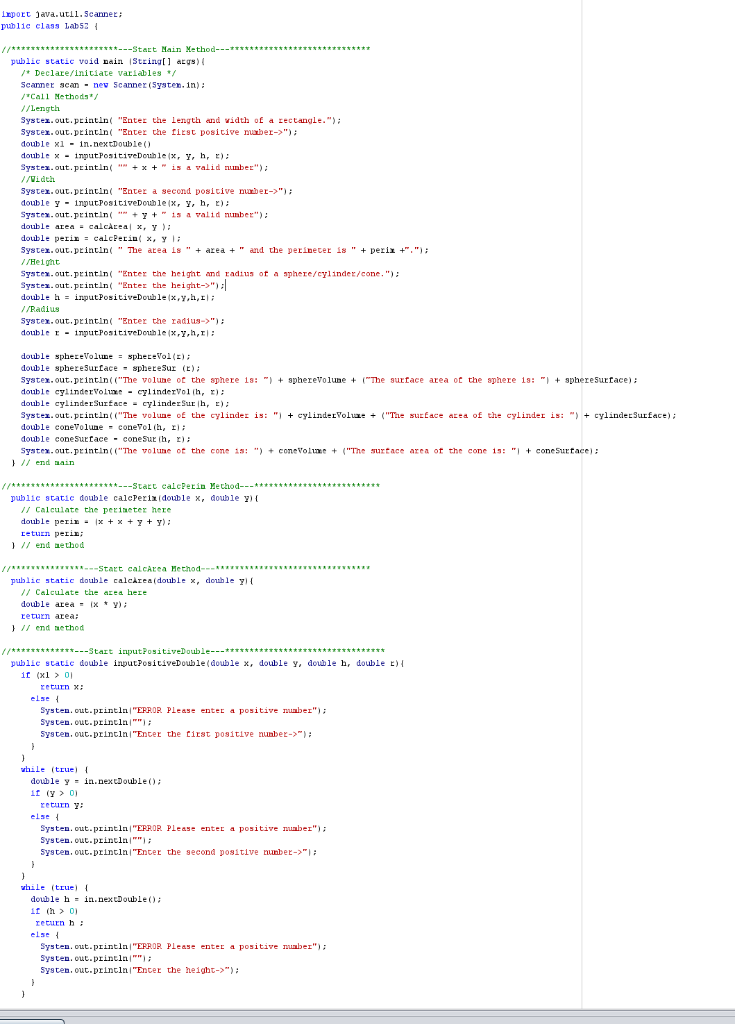 Solved I have majority of the code written, but I am having | Chegg.com
