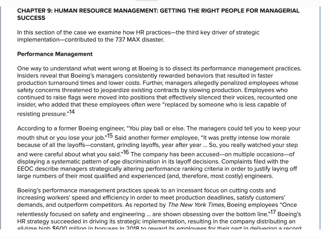 Solved Requirea Information Boeing Continuing Case-Part 4 | Chegg.com