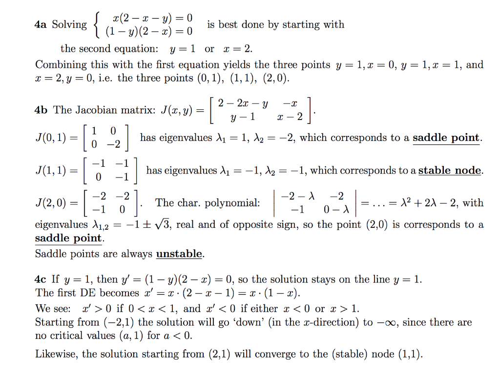 4a Solving 2 2 2 Y 0 1 Y 2 X 0 Is Chegg Com