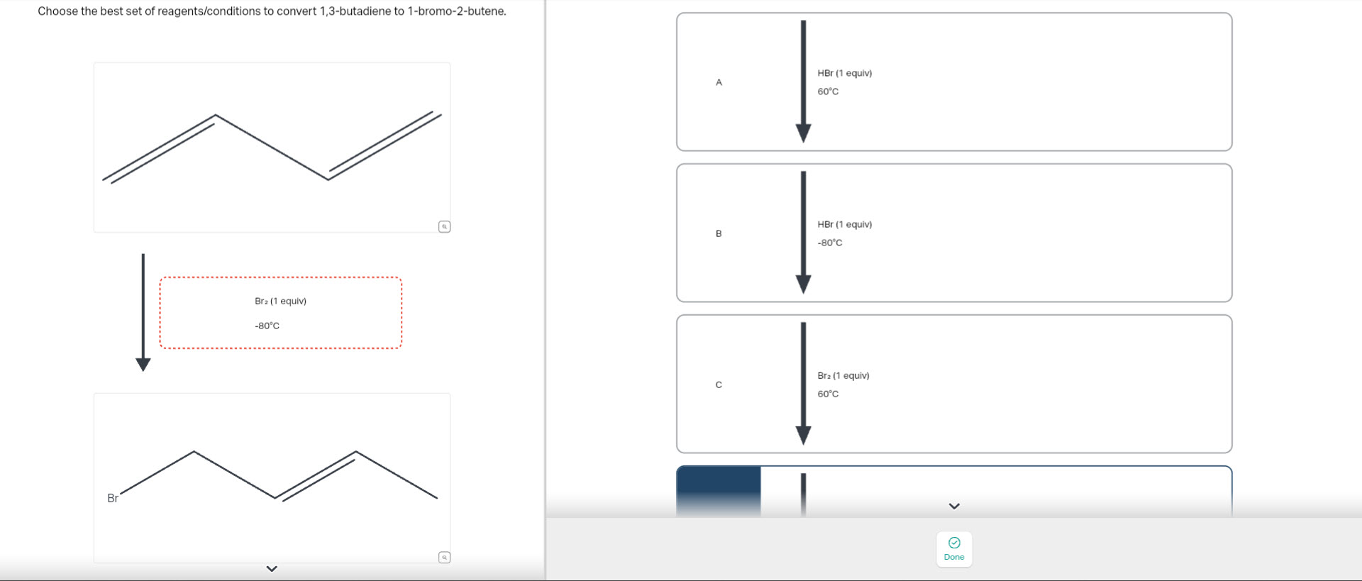 Solved Choose the best set of reagents/conditions to convert Solved Choose the best set of reagents/conditions to convert