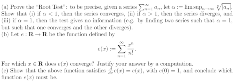Solved (a) Prove the 