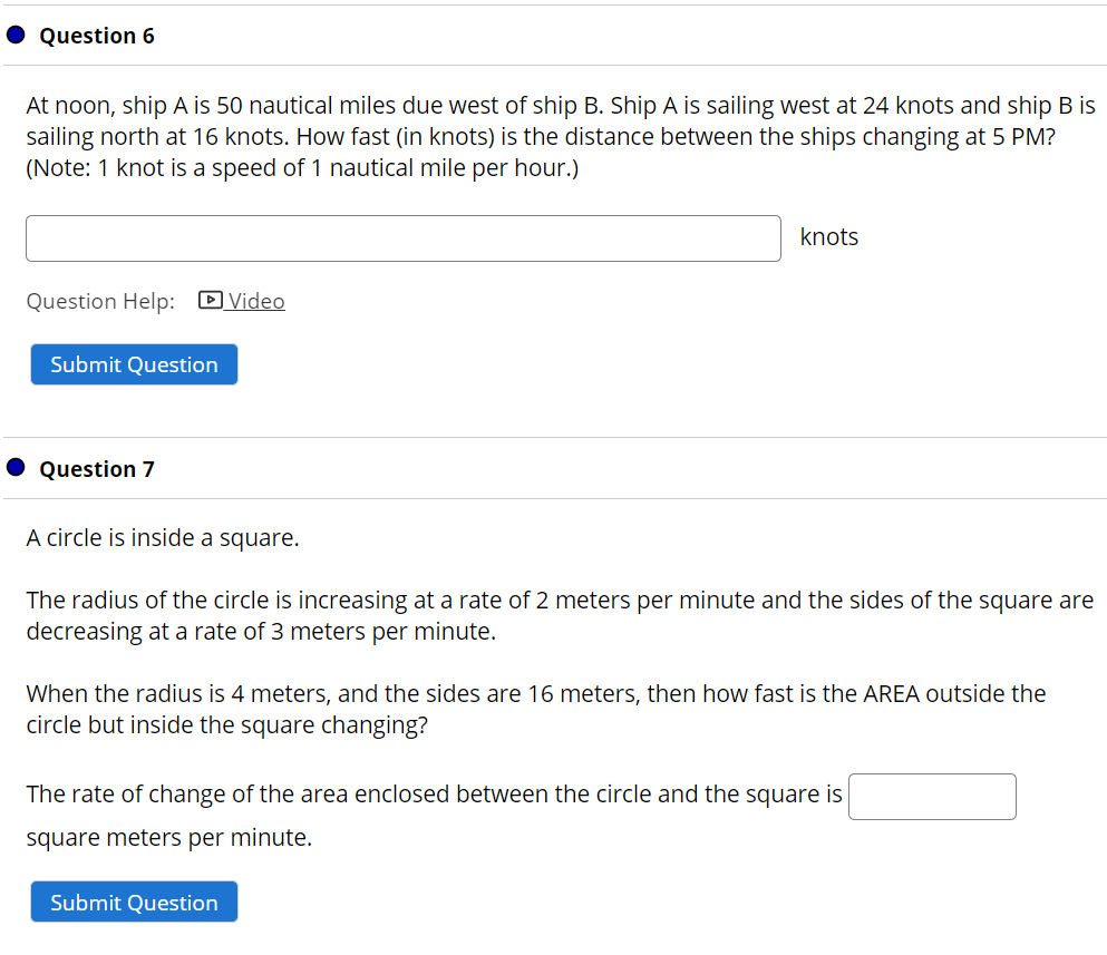 Solved Please, answer ALL 4 questions and show your work | Chegg.com