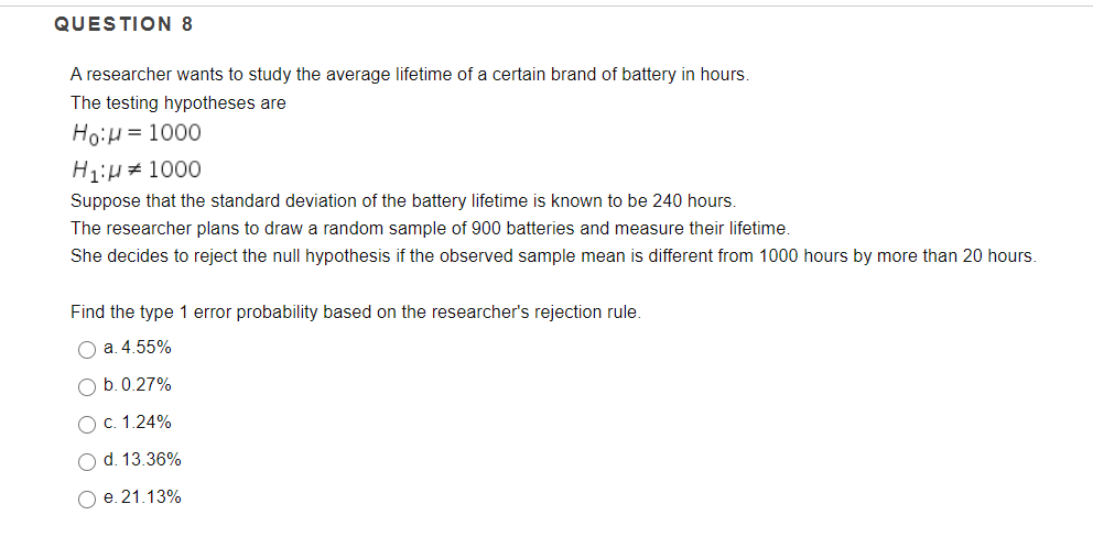 Solved QUESTION 5 The manager of a firm wants to determine | Chegg.com
