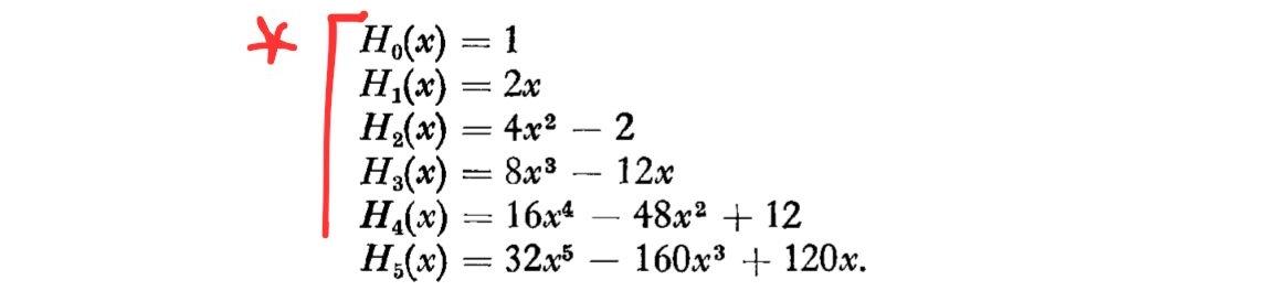 Solved * H.(x) = 1 H/(x) = 2x H2(x) 4x2 Hz(x) = 8x3 H4(x) = | Chegg.com