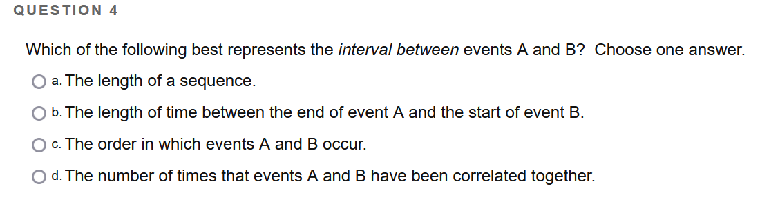 Solved QUESTION 4 Which of the following best represents the | Chegg.com