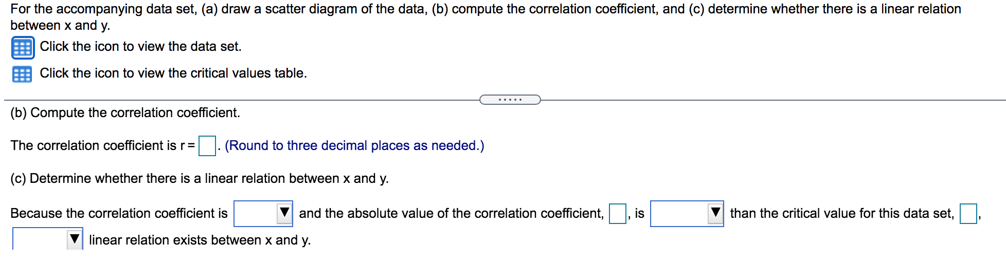 Solved Critical Values for Correlation Coefficient n 3 0.997 | Chegg.com