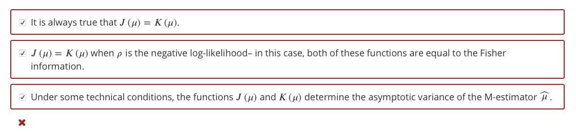 Solved Concept Check M Estimators Vs Maximum Likelihood Chegg Com