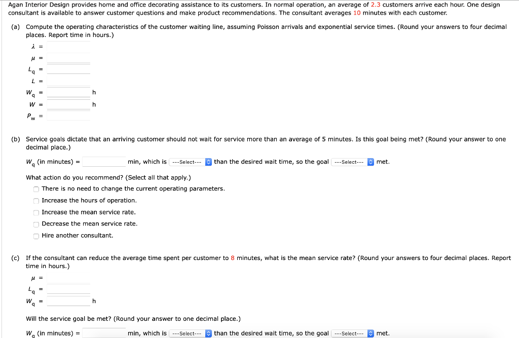 Solved Agan Interior Design provides home and office