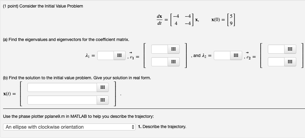 Solved Consider the Initial Value Problem | Chegg.com