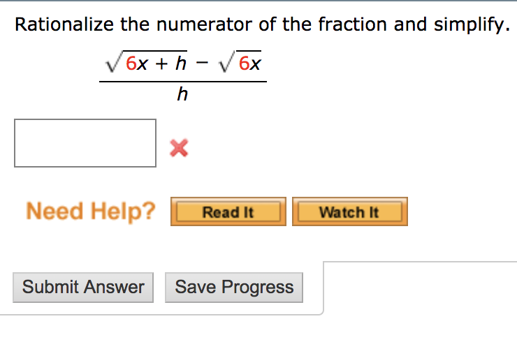 Rationalization Numerator Question Solved Rationalize the numerator of the fraction and | Chegg.com