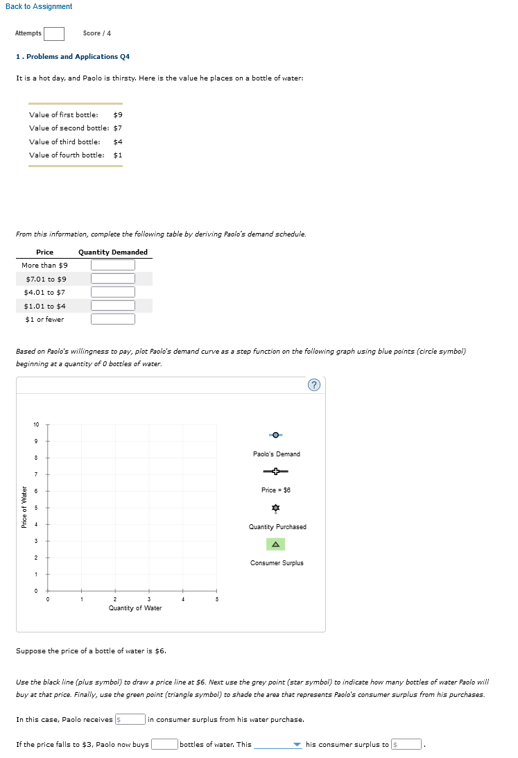 Solved 1. Problems And Applications Q4 It Is A Hot Day, And 