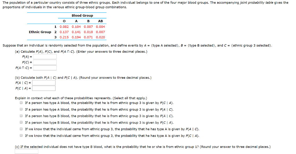 Solved The population of a particular country consists of | Chegg.com