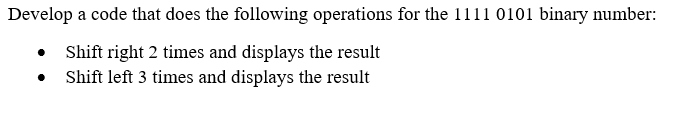 Solved Develop a code that does the following operations for | Chegg.com