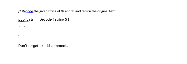 Requirements The principle class to implement is | Chegg.com