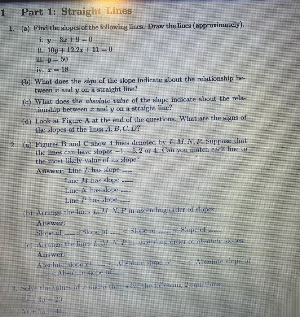 Solved Figure A Y у A B X (iv) D Figure B Figure C у у P | Chegg.com