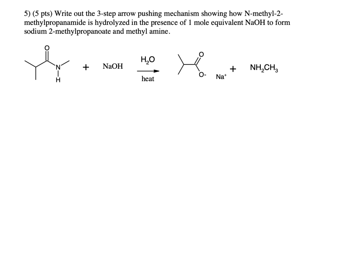 Solved 1 5 Pts Arrange The Following Compounds In Order 8823