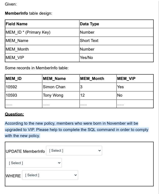 Solved Memberinfo table design: Some records in Memberinfo | Chegg.com