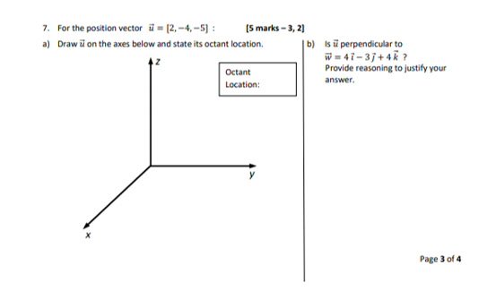 Solved Topic of Study: Calculus and Vectors Please show and | Chegg.com