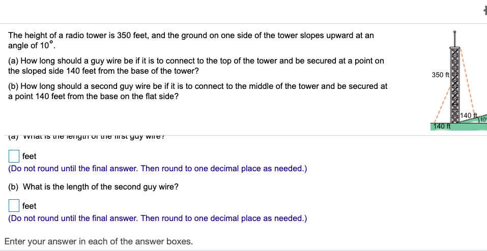 solved-the-height-of-a-radio-tower-is-350-feet-and-the-chegg