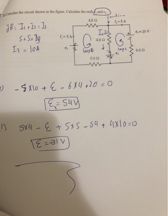 Solved Consider the circuit shown in the figure. Calculate | Chegg.com