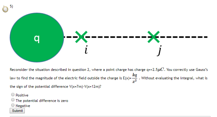 Solved 1 An Electric Field Is Defined Along The X Axis B Chegg Com