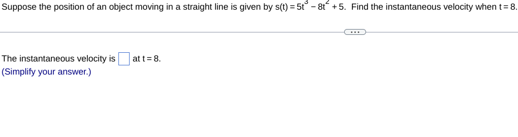 Solved Suppose The Position Of An Object Moving In A | Chegg.com