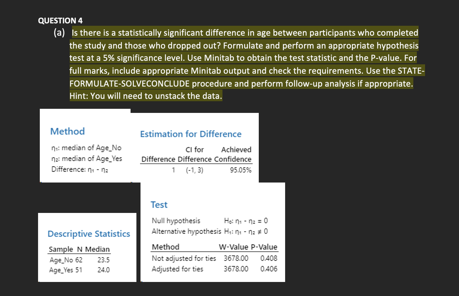 Solved (a) Is there is a statistically significant | Chegg.com