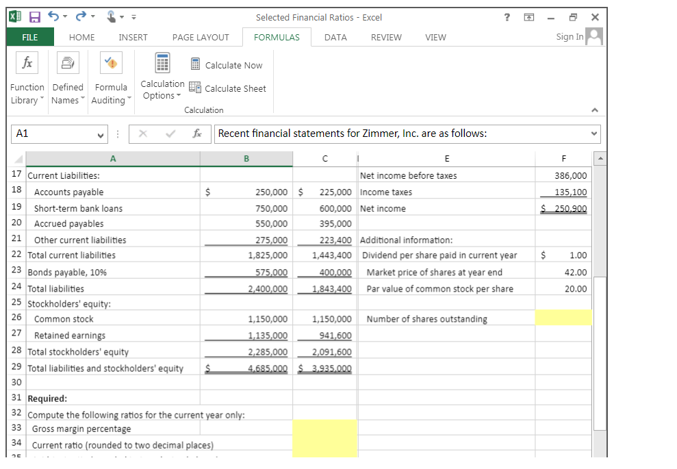 Solved 1. Compute and interpret financial ratios that | Chegg.com