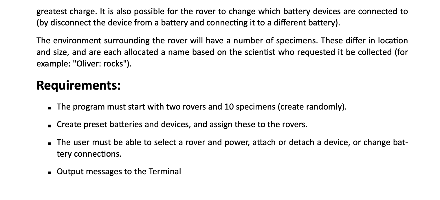 Task Description Using the task described below, | Chegg.com