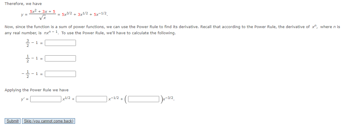 1 5 x 3 to the power of 2