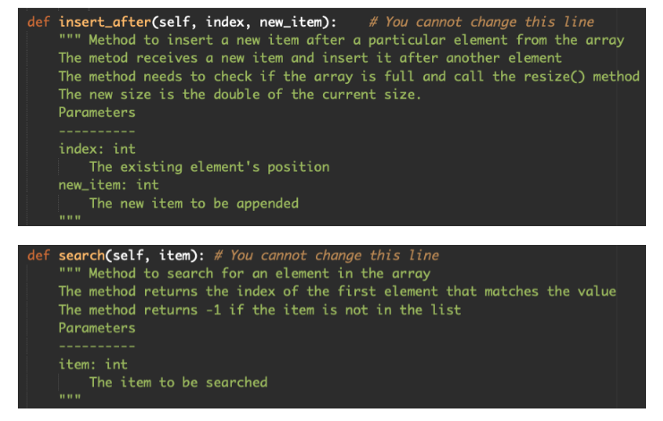 Solved Write a Python program to create a class for a | Chegg.com