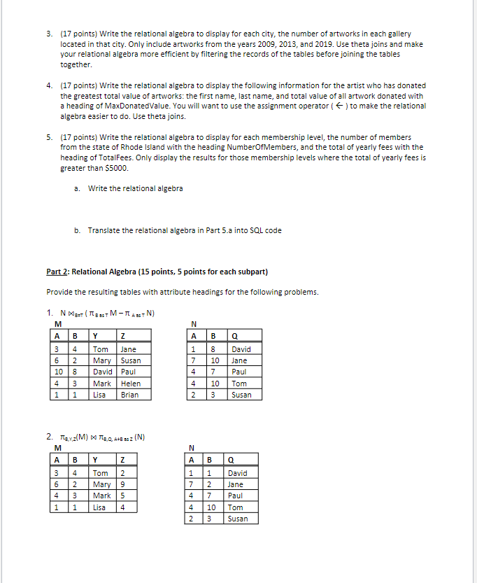 assignment operator in relational algebra