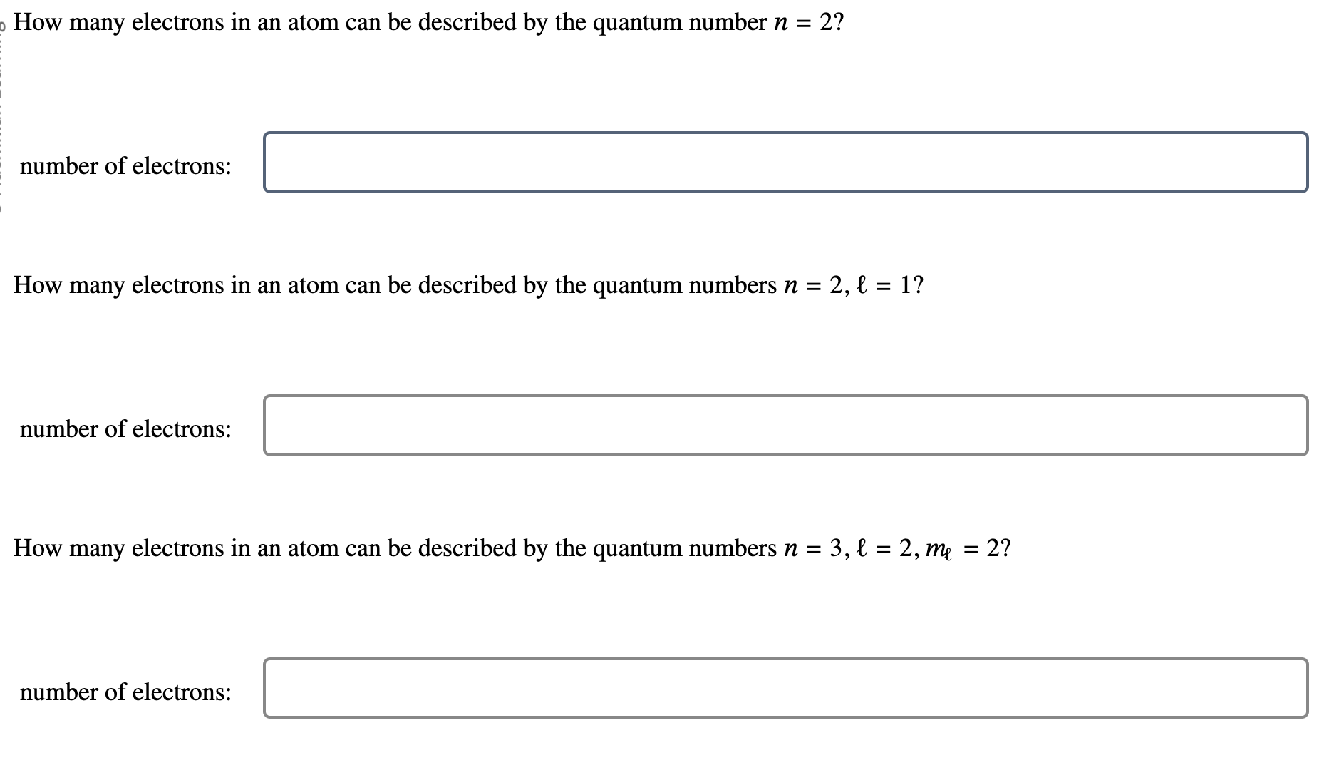 how to find the number of electrons in an atom