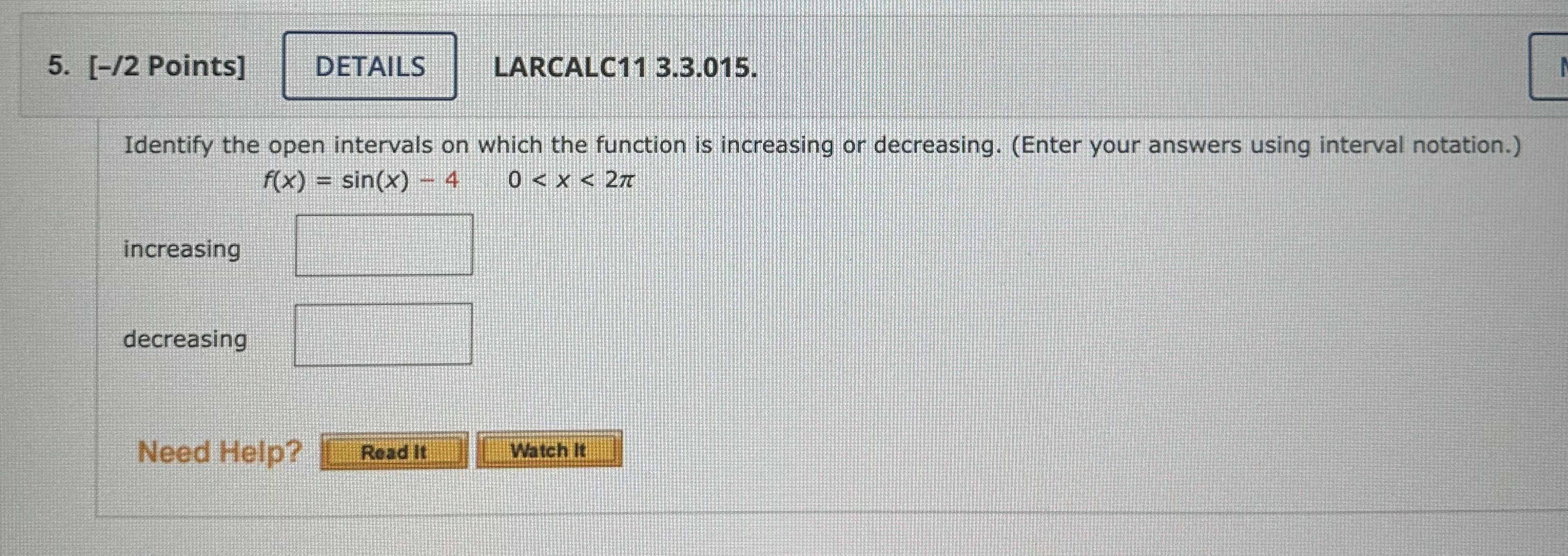 Solved Identify the open intervals on which the function is | Chegg.com