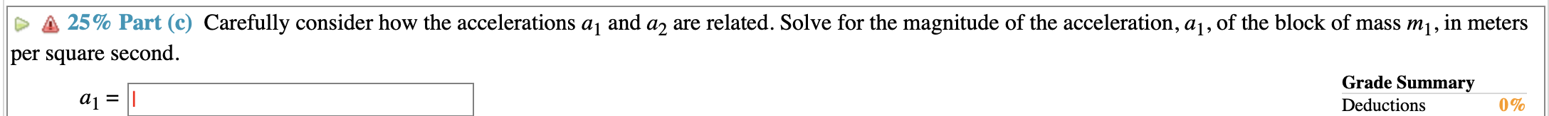 Solved le and on(25\%) Problem 1: Two blocks are connected | Chegg.com