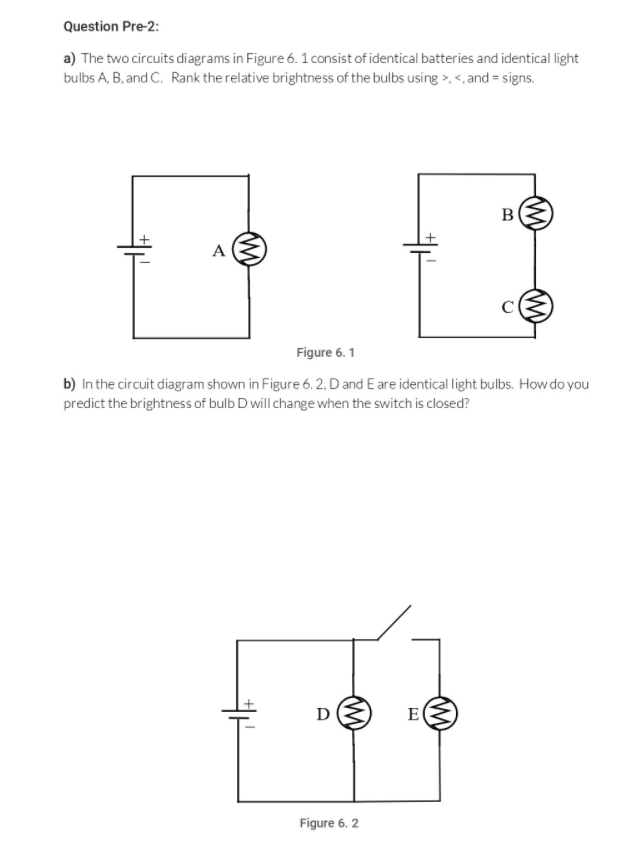 Question Pre-1: a) Which of the four models of | Chegg.com