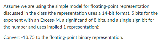 Solved Assume we are using the simple model for | Chegg.com