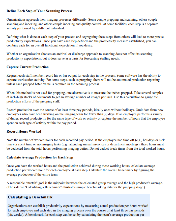 Solved In the article entitled “Benchmarking Imaging: | Chegg.com