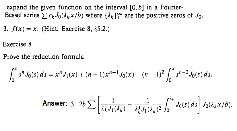 Expand The Given Function On The Interval 0 B In Chegg Com