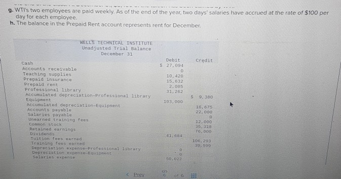 Solved Required information Problem 3-3A Preparing adjusting | Chegg.com