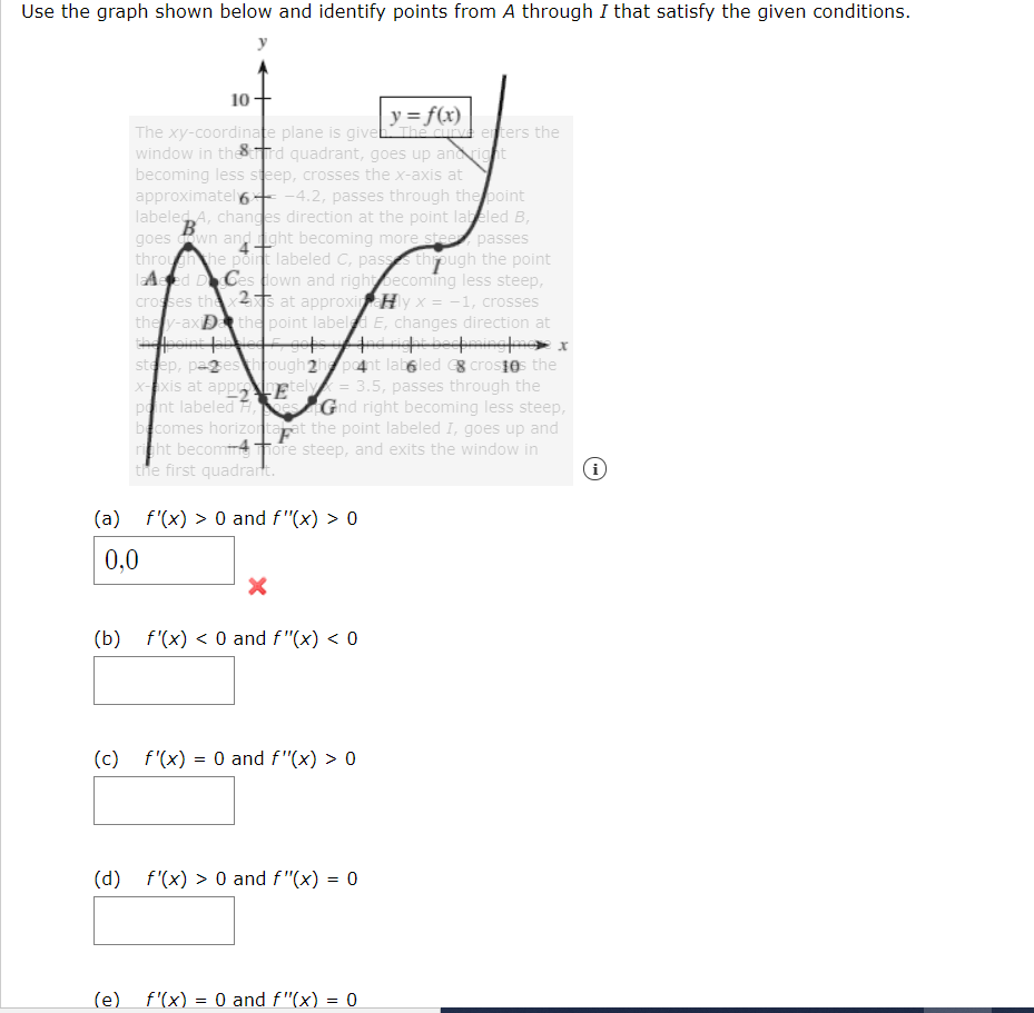 identify point on graph r