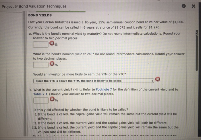 Solved Bond Valuation Techniques c. What is the expected | Chegg.com